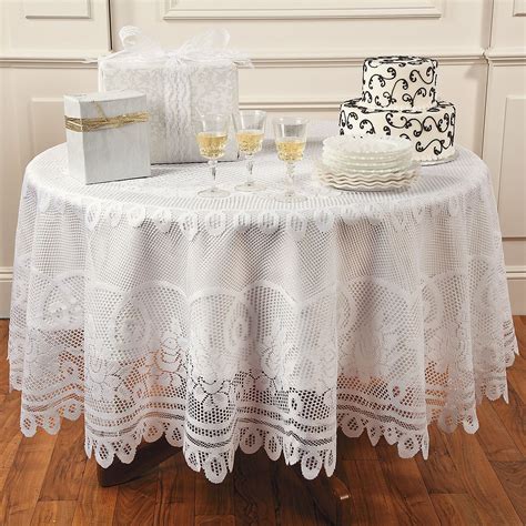 antiquetable cloth replicas round|round accent tablecloths size 84.